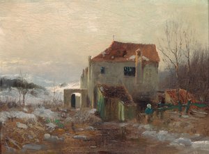 Molino cerca de Rodaun de Emil Jakob Schindler